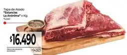La Anonima Tapa de asado oferta