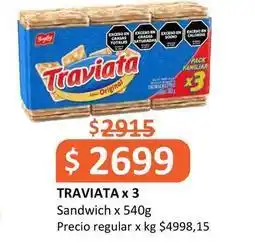 Makro Traviata - tostadas oferta