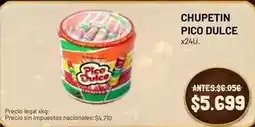 Makro Pico dulce - chupetin oferta