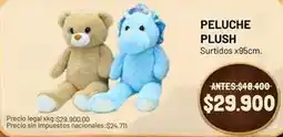 Makro Peluche plush oferta