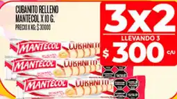 Supermercados DIA Mantecol cubanito relleno oferta