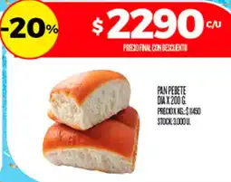 Supermercados DIA Dia pan pebete oferta