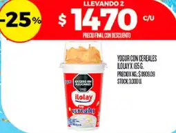 Supermercados DIA Ilolay yogur con cereales oferta