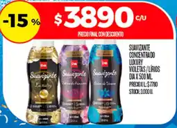 Supermercados DIA Dia suavizante concentrado luxury violetas/lírios oferta