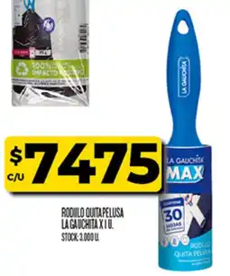 Supermercados DIA La gauchita rodiilo quita pelusa oferta