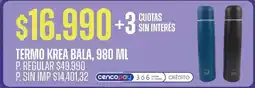 Supermercados Vea Krea - termo krea bala, 980 ml oferta