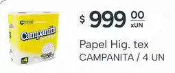 El Milagro Mayorista Campanita papel hig. tex oferta