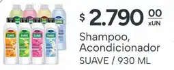 El Milagro Mayorista Suave shampoo, acondicionador oferta
