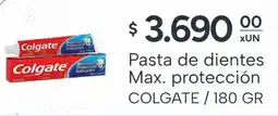 El Milagro Mayorista Colgate pasta de dientes max. protección oferta