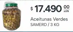 El Milagro Mayorista Samerd aceitunas verdes oferta