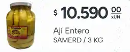 El Milagro Mayorista Samerd ají entero oferta