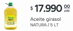 El Milagro Mayorista Natura aceite girasol oferta
