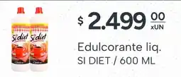 El Milagro Mayorista Si diet edulcorante liq. oferta