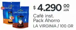 El Milagro Mayorista La virginia café inst. pack ahorro oferta