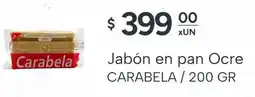 El Milagro Mayorista Carabela jabón en pan ocre oferta