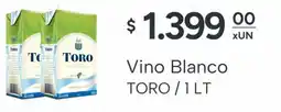 El Milagro Mayorista Toro vino blanco oferta