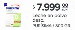 El Milagro Mayorista Purísima leche en polvo desc. oferta
