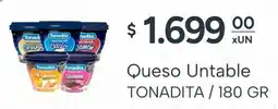 El Milagro Mayorista Tonadita queso untable oferta