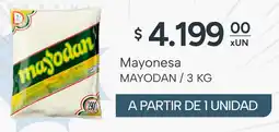 El Milagro Mayorista Mayodan mayonesa oferta