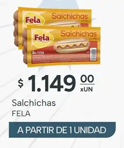El Milagro Mayorista Fela salchichas oferta