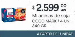 El Milagro Mayorista Good mark Milanesas de soja oferta