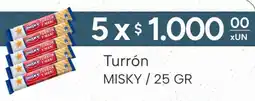 El Milagro Mayorista Misky turrón oferta