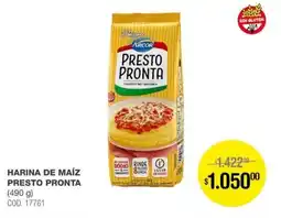 Atomo Conviene Presto pronta harina de maíz oferta