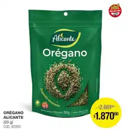 Atomo Conviene Alicante orégano oferta