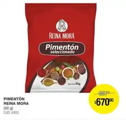 Atomo Conviene Reina mora pimentón oferta