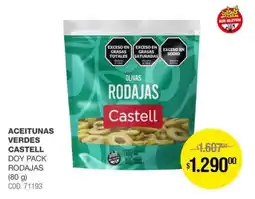 Atomo Conviene Aceitunas verdes castell doy pack rodajas oferta