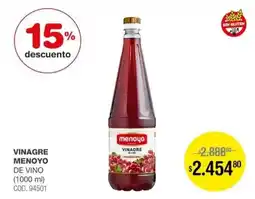 Atomo Conviene Menoyo vinagre de vino oferta