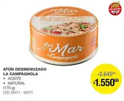 Atomo Conviene La campagnola atún desmenuzado oferta