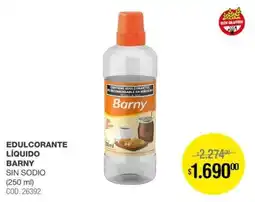 Atomo Conviene Barny edulcorante líquido sin sodio oferta