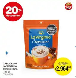 Atomo Conviene La virginia cappuccino tradicional oferta