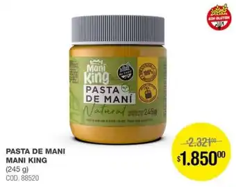 Mani king pasta de mani
