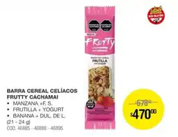 Atomo Conviene Frutty cachamai barra cereal celíacos oferta