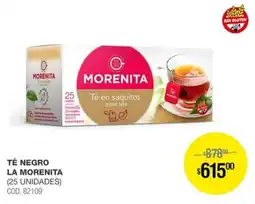 Atomo Conviene La morenita té negro oferta