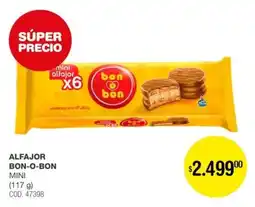 Atomo Conviene Bon-o-bon alfajor mini oferta