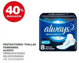 Atomo Conviene Always protectores/ toallas femeninas oferta