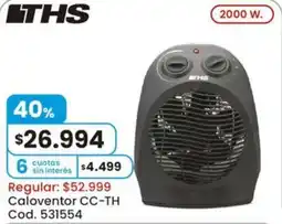 Coto Lths caloventor CC-TH oferta