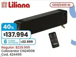 Coto Liliana caloventor CN2400R oferta