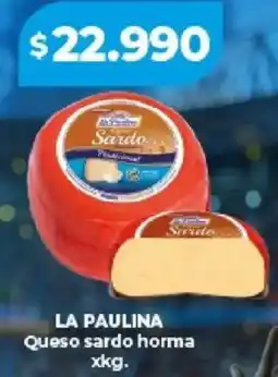 Supermayorista Vital La paulina queso sardo horma oferta