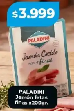 Supermayorista Vital Paladini jamón fetas finas oferta