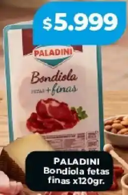 Supermayorista Vital Paladini bondiola fetas finas oferta