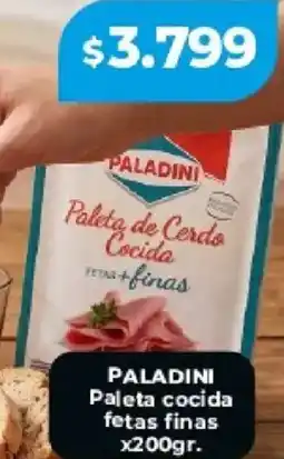 Supermayorista Vital Paladini paleta cocida fetas finas oferta