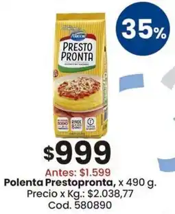 Coto Prestopronta polenta oferta