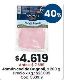 Coto Cagnoli jamón cocido oferta