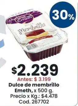 Coto Emeth dulce de membrillo oferta