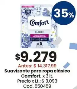 Coto Comfort suavizante para ropa clásico oferta
