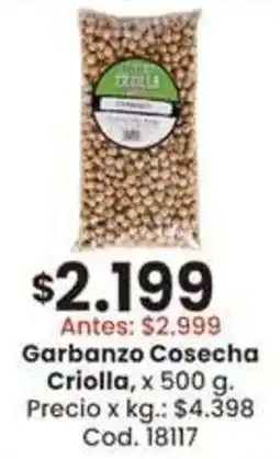 Coto Cosecha criolla garbanzo oferta